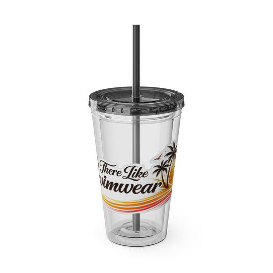 Sunsplash Tumbler with Straw, 16oz