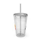 Sunsplash Tumbler with Straw, 16oz
