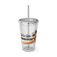 Sunsplash Tumbler with Straw, 16oz