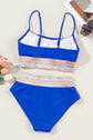 Scoop Neck Spaghetti Strap Bikini Set