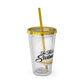 Sunsplash Tumbler with Straw, 16oz