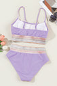 Scoop Neck Spaghetti Strap Bikini Set