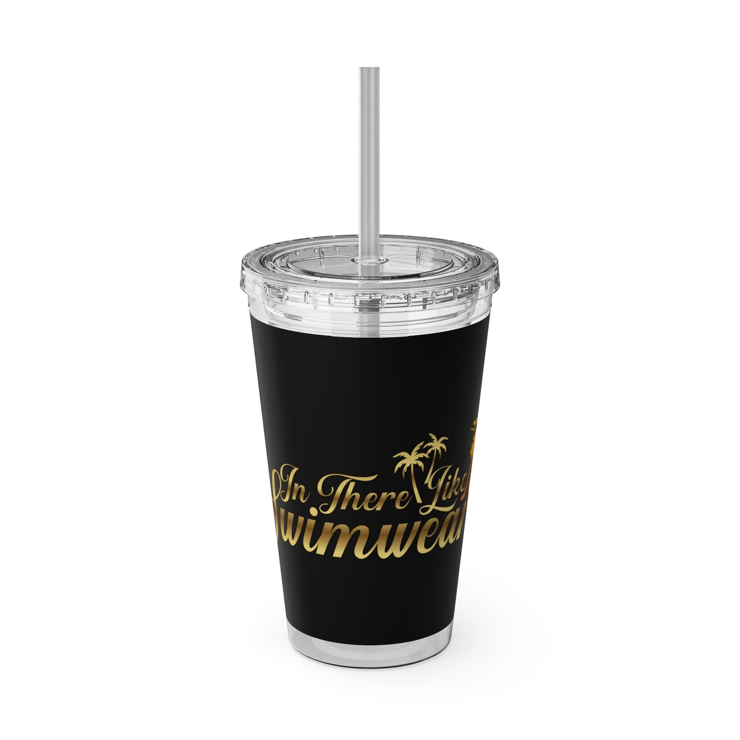 Sunsplash Tumbler with Straw, 16oz